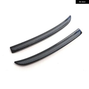 リアスポイラー エクステンションリップフィンミニクーパーF56 F55 2014+ S /JCWスポイラー レッドカーボンブラックカラーオートパーツ スタイリング - Carbon Fiber Look