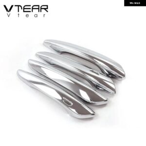 マツダ3 BP アクセサリー 車 ドアハンドル カバー トリム ABS クローム 外装 カスタム ステッカー カー スタイリング 2019-2022 - Silver