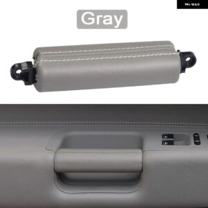 LHD RHD 内装運転席ドアレザープルハンドル VW フォルクスワーゲン トゥアレグ 2003 - 09 交換用 - GRAY