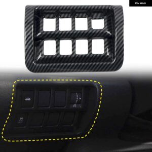 スバル WRX STI 2022 2023 2024 カーボンルック インテリア デコレーション カバー トリム カーアクセサリー スタイリング - light switch trim