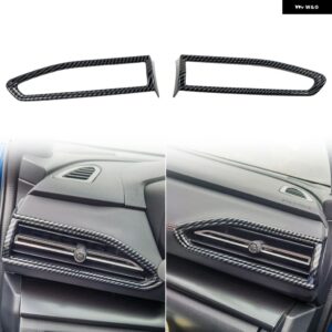 スバル WRX STI 2022 2023 2024 カーボンルック インテリア デコレーション カバー トリム カーアクセサリー スタイリング - side vent cover