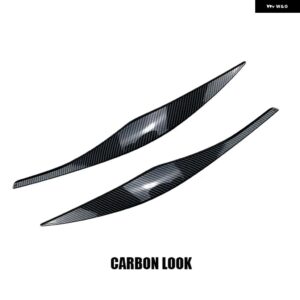 BMW アクセサリー 3シリーズ E90 E91 320I 330I ヘッドライト アイブロウ アイリッド 2005 - 11 セダン/ツーリング - Carbon Look