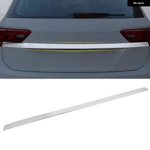 VTEAR VW TIGUAN 2020-2017 リアテール トランク ドア トリム 外装 モールディング ステンレス アクセサリー オートテールゲート - above