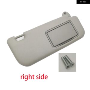 車内サン バイザー ミラー 付き トヨタ カローラ 2014-2018 74320-02B21 74310-02K91 - GRAY RIGHT