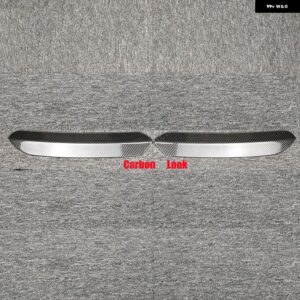 OETTINGER ルーフスポイラー エクステンション フラップ リアウィング VW ゴルフ VII MK7 7.5 R GTI GTD R-LINE E-GOLF グロスブラック 2012-2020 - Carbon Look