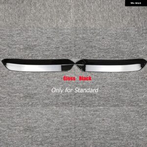 OETTINGER ルーフスポイラー エクステンション フラップ リアウィング VW ゴルフ VII MK7 7.5 R GTI GTD R-LINE E-GOLF グロスブラック 2012-2020 - Only for Standard