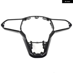 VW ゴルフ MK8 ID4 LCD タッチ ステアリングホイール フレーム ステアリングホイール キー フレーム ブラックグレー - black