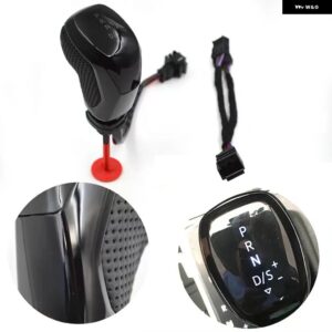 VW パサート B7/B8 ゴルフ MK6/7 ティグアン シュコダ オクタビア CC シロッコ DSG オートマチック ギア シフト ノブ レバー シフター ヘッドボール LED - Piano Punch White