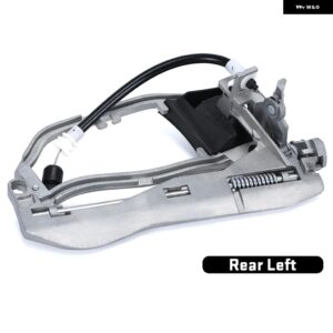 ドアハンドル キャリア 内側 外側 フロント リア 左 右 BMW X5 E53 51218243615 51218243616 51228243635 51228243636 - Rear　Left