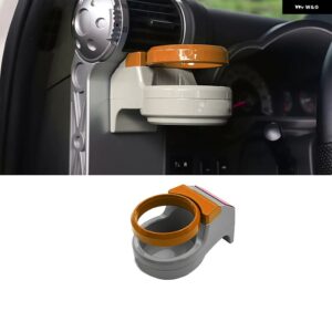 ドリンク ホルダー トヨタ FJクルーザー エア アウトレット ドリンク ホルダー 冷却カップ ホルダー FJクルーザー インテリア アクセサリー - grey yellow