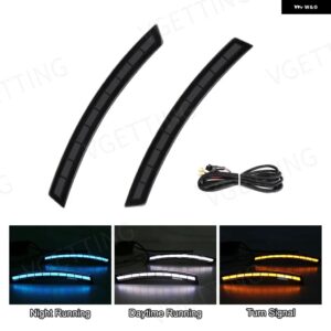 VGETTING ホンダ CRV 2023 2024 車用 フロントホイール アイブロウランプ 3機能 LED サイド マーカーライト ストリーマー フェンダーライト 防水 - Style B