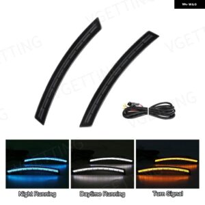 VGETTING ホンダ CRV 2023 2024 車用 フロントホイール アイブロウランプ 3機能 LED サイド マーカーライト ストリーマー フェンダーライト 防水 - Style A