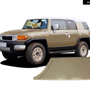 ヘッドランプ ロアプレート トヨタ FJ クルーザー ヘッドライト ロア パネル ヘッドライト カバー プレート - Beige Left