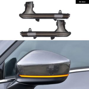 LEDダイナミックウィンカーライトバックミラー インジケーター ライト マツダ CX5 KF CX9 2020 2021 2022アクセサリー カスタム - Yellow