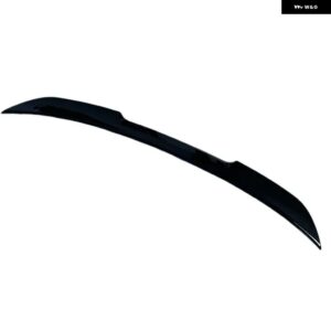 M4 スタイル リアスポイラー 車リア トランク スポイラー スプリッターテールウィング BMW 5シリーズE60 520I 520D 525I 530I 530D 2004-2010 - Gloss Black