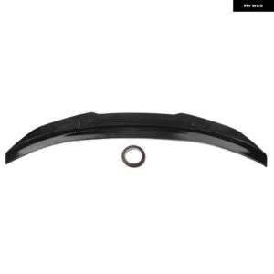 PSM スタイル カーリアスポイラー ウィング BMW F30 M3 3シリーズ 2012-2020 トランク リッド スプリッター トリム リップ テールゲート フラップ - Carbon Fiber Look