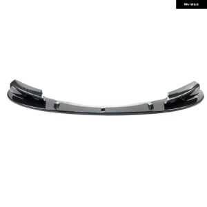 フロント バンパー リップスプリッター スポイラー ディフ??ューザー プロテクター ガード BMW E90 E92 E93 M3 2007-2013 光沢ブラックカーボンルック - Carbon fiber style