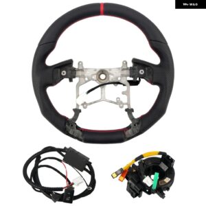トヨタ 4RUNNER 2010-2023 / TUNDRA 2014-2021 専用 パンチングレザー ステアリングホイール - heated