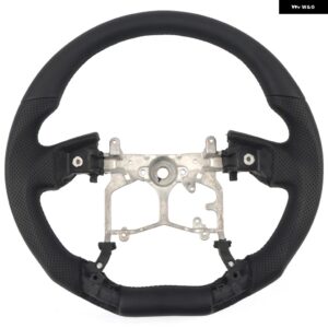 トヨタ 4RUNNER 2010-2023 / TUNDRA 2014-2021 専用 パンチングレザー ステアリングホイール - no heated black
