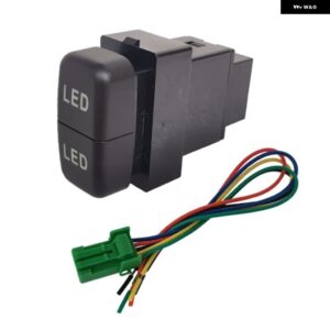 三菱 デリカランサーX レトロパワーオンオフサプライ スポットライト レーダーファン セントラ ルロック LEDライト デュアルスイッチ - LED LED