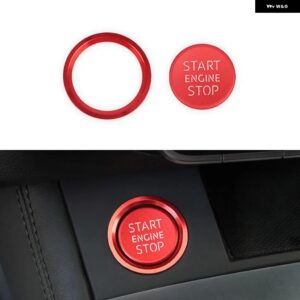 VTEAR フォルクスワーゲン VW ティグアン エアコン ノブ 装飾 カバー インテリア モールディング リアクセサリー カー スタイリング 2017-2021 - Style 10