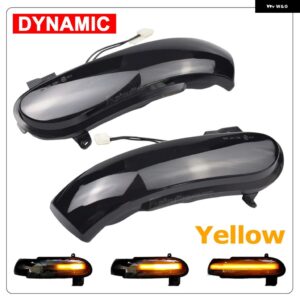 LEDダイナミックウィンカーライト インジケーター ベンツ SLK クラス R171 W171 2004-2008.12プレフェイスリフトSL クラス R230 W230 2002-2008.04 - Dynamic Smoked Black