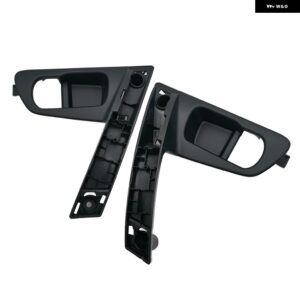 日産 キャシュカイ J10 2007 - 15 車フロント内側ベース インテリア ドアハンドル トリム カバー - 1 Pair Without Cover