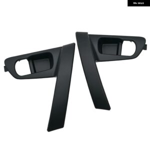 日産 キャシュカイ J10 2007 - 15 車フロント内側ベース インテリア ドアハンドル トリム カバー - 1 Pair With Cover