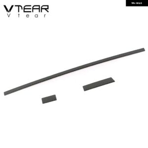 VTEAR マツダ3 BP アクセラ 2019 - 22 アクセサリー カー セントラ ル コントロール パネル インテリア モールディング 自動車 カスタム - black