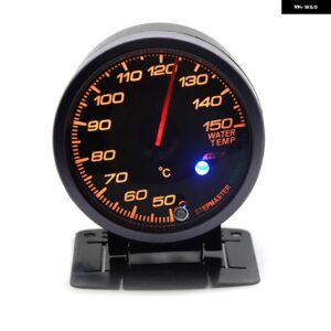 DRAGON GAUGE 60MM ブースト/水温/油温/ 油圧 /電圧/回転数/空燃比/排気ガスゲージ ブラックカラー デュアルLEDカラー ディスプレイ - Water temp