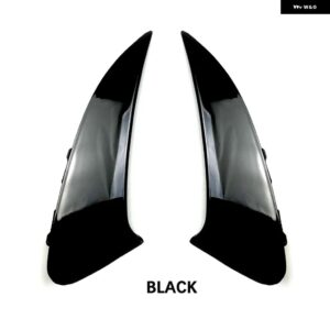 車用リア バンパー サイド カナード スプリッター メルセデス ベンツ アクセサリー CLA C クラス C118 CLA180 CLA35 CLA45 CLA200 CLA250 AMG 2020+ - black