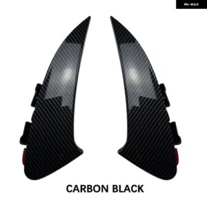 車用リア バンパー サイド カナード スプリッター メルセデス ベンツ アクセサリー CLA C クラス C118 CLA180 CLA35 CLA45 CLA200 CLA250 AMG 2020+ - CARBON