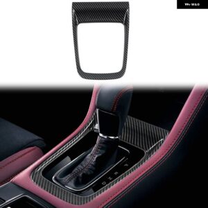 スバル WRX STI 2014-2021 レヴォーグ 2014-2019 カーボン スタイル オートマチック ギア シフト ボックス ギア ボックス ハンドブレーキカバー トリム カー - A