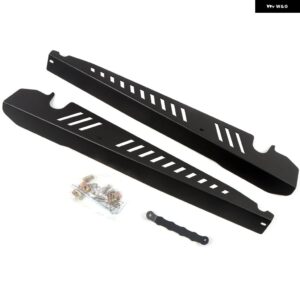 スバル WRX STI 2015-2021 ボンネット エンジン ウィング フェンダー ガーニッシュ エンジン ベイ カバー トリム アルミ 合金 - black