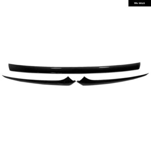 ホンダ CR-V CRV ハイブリッド 2023 2024 2025 カラフル フロントフード ボンネット グリル リップ モールディング カバー トリム バー ガーニッシュ カー - Glossy Black