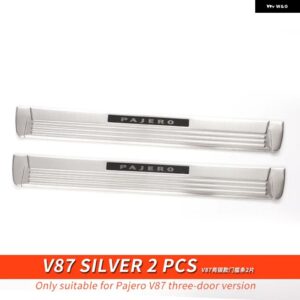 ウェルカムペダル ステッカー 三菱 パジェロ ショーグン スレッショルドプロテクション V87 モンテロ 3ドア パジェロ ランニングボード アクセサリー - V872