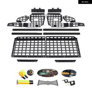 トヨタ ランドクルーザー プラド LC150 FJ150 レクサス GX460 リアブート トランク ウィンドウカーゴラックシェルフストレージ オーガナイザー モール パネ - With Speaker