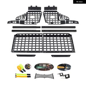 トヨタ ランドクルーザー プラド LC150 FJ150 レクサス GX460 リアブート トランク ウィンドウカーゴラックシェルフストレージ オーガナイザー モール パネ - Without Speaker