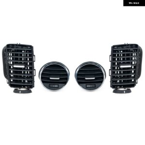 車内フロントダッシュセンター コンソール ダッシュボード エアコン 吹き出し口A/C通気口 シボレー クルーズJ300 パネル グリル カバー - 1set