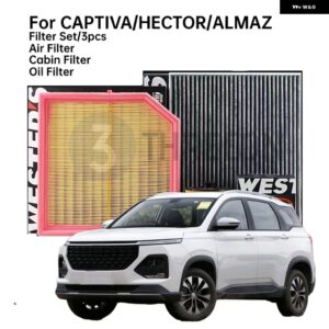 WULING ALMAZ CHEVY CAPTIVA エア フィルター オイル フィルター とキャビン フィルターセット /3個 MA9628 MO9480 MK9265 MG HECTOR 1.5T 1.8L - 3pcs　Filter　Set