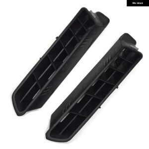 VW PQ ゴルフ 6 GTI ゴルフ MK6 2009-2014 Aピラー インテリア パネル エア アウトレット 2個 フロントガラス ピラー トリム パネル 小型エア アウトレット - black