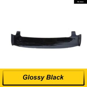 ホンダ ジャズ 2003-2007 リアルーフ トランク リッド カースポイラー ウィング ブラックカーボンカラー 外装 アップグレード アクセサリーパーツ - Glossy　Black