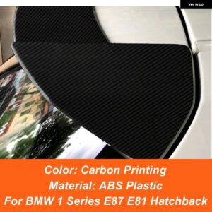 BMW 1シリーズ ハッチバック E87 E81 ハッチバック 116I 118I 120I 2004-2012 リアルーフ トランク リッド カースポイラー ウィング - Carbon　Printing