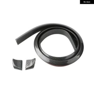 1.5メートル 汎用 車スポイラー DIY リスポイラー フィアットパンダ BRAVO PUNTO LINEA CROMA 500 595 DUCATO TIPO DOBLO STILO FREEMONT - Carbon Fiber