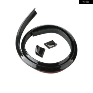 1.5M 汎用 カースポイラー DIY リスポイラー BMW 1 3 4 5 7シリーズ X1 X3 X4 X5 X6 E39 E46 E53 E60 E90 F15 F30 F35 - Blcck