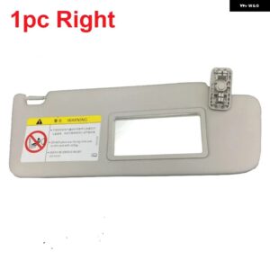 1/2個 車用サンバイザー ミラー 付き シュコダ オクタビア シュコダ オクタビア/シンルイ/ フォルクスワーゲン ジェッタ/サンタナ 2013-2018 - 1PC Right