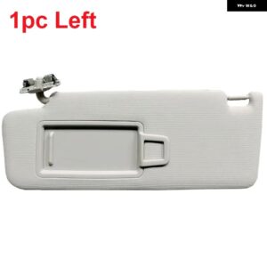 1/2個 車用サンバイザー ミラー 付き シュコダ オクタビア シュコダ オクタビア/シンルイ/ フォルクスワーゲン ジェッタ/サンタナ 2013-2018 - 1PC Left