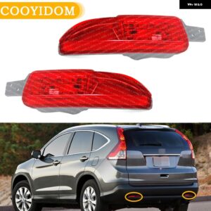 車用リアガーニッシュ リフレクター フォグランプ ライト バンパー フォグライト ホンダ CRV RM1/2/3/4 2012 2013 2014 34550-T0A-H01 - Left and Right