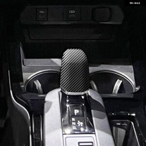 車用 ギア シフト ヘッドカバー キャップ 2023 2024 トヨタ プリウス 60系 内装 アクセサリー - CARBON