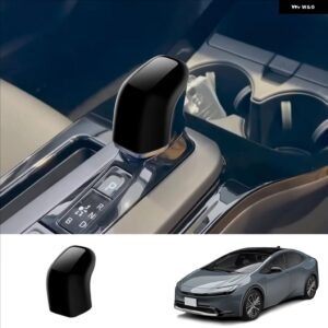 車用 ギア シフト ヘッドカバー キャップ 2023 2024 トヨタ プリウス 60系 内装 アクセサリー - black